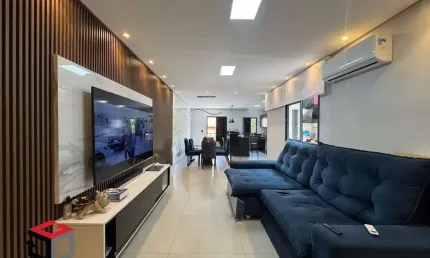 Sobrado à venda 3 quartos 1 suíte 8 vagas Novo Oratório - Santo André - SP