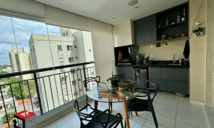 Apartamento a Venda Vila Mascote, Varanda Gourmet, 2 Suítes, 1 vaga, 86m2