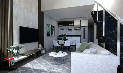 Casa à venda 2 quartos 1 suíte 2 vagas marina - santo andré - sp
