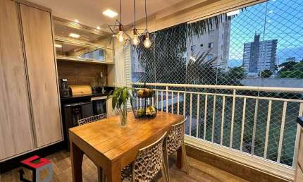 Apartamento á venda com 74 m² em condomínio clube - São Bernardo do Campo.