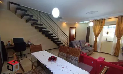 Sobrado à venda 3 quartos 1 suíte 4 vagas marina - santo andré - sp