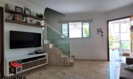 Sobrado à venda 3 quartos 1 suíte 5 vagas Guiomar - Santo André - SP