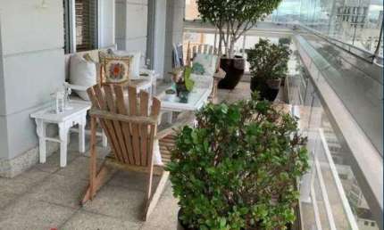 Apartamento com 4 quartos à venda na Avenida Jandira, 656, Indianópolis, São Paulo