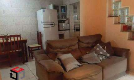 Sobrado à venda 3 quartos 2 vagas Humaitá - Santo André - SP