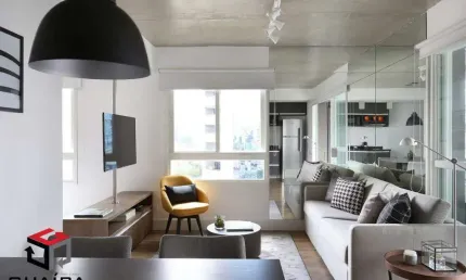 Apartamento para aluguel 1 quarto 1 suíte 1 vaga Cidade Monções - São Paulo - SP