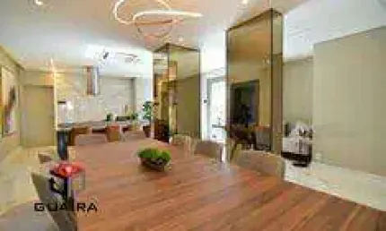 Apartamento Alto do Ipiranga com 125 m², 3 suítes, cozinha, sala com varanda, lavanderia, 2 vagas. Lazer completo com piscina, espaço gourmet.