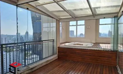 Cobertura com 1 quarto à venda na Rua Cunha Gago, 181, Pinheiros, São Paulo