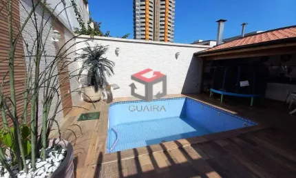 Sobrado à venda 5 quartos 5 suítes 6 vagas Jardim - Santo André - SP