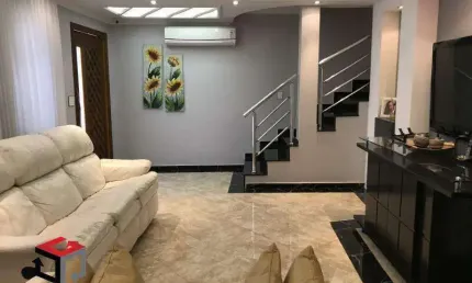 Sobrado à venda 3 quartos 3 suítes 3 vagas jaçatuba - santo andré - sp