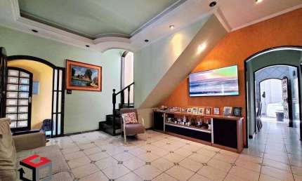 Sobrado à venda 5 quartos 1 suíte 2 vagas Santo André - Santo André - SP