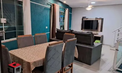 Sobrado à venda 3 quartos 1 suíte 2 vagas Linda - Santo André - SP