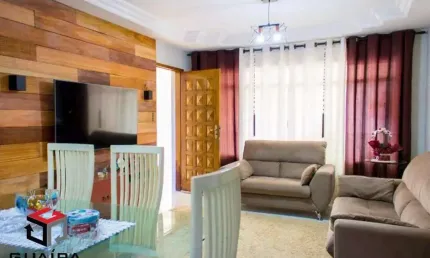 Sobrado à venda 3 quartos 1 suíte 2 vagas Camilópolis - Santo André - SP