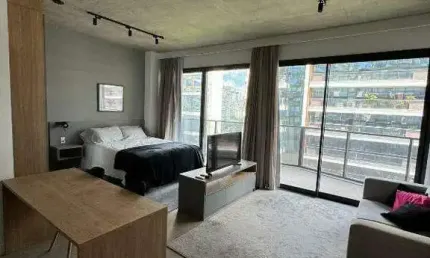 STUDIO Á VENDA - 1 QUARTO - 1 VAGA - 42M² - VILA OLÍMPIA