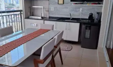 Apartamento Varanda Gourmet na Vila Guarani (Zona Sul) 100m2
