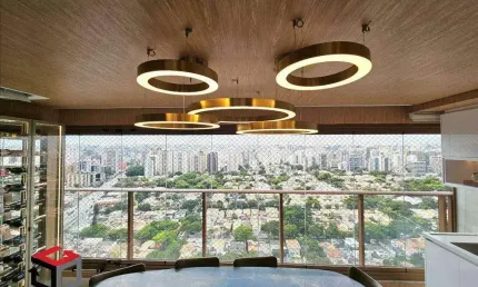 Lindíssimo apartamento mobiliado á venda com 146²m no Campo Belo.