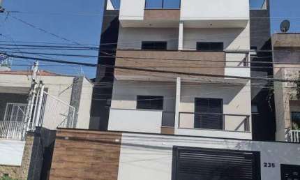 Cobertura à venda 2 quartos 1 suíte 2 vagas Jardim Bela Vista - Santo André - SP