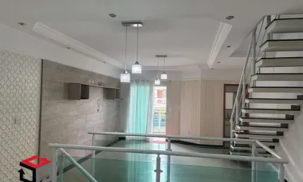 Sobrado à venda 3 quartos 1 suíte 4 vagas Camilópolis - Santo André - SP