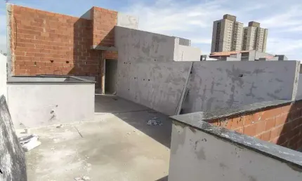 Cobertura à venda 2 quartos 1 suíte 1 vaga Humaitá - Santo André - SP