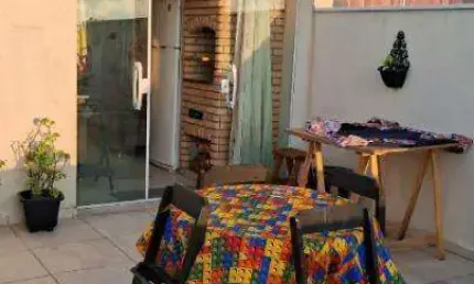 Cobertura à venda 2 quartos 1 suíte 2 vagas Santo Alberto - Santo André - SP