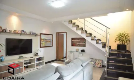 Sobrado à venda 3 quartos 1 suíte 4 vagas Guiomar - Santo André - SP