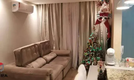 Apartamento de 59m² no Condomínio Stare no Bairro Campestre com 2 dormitórios, suíte, varanda gourmet