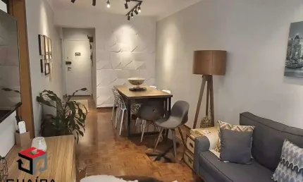 Apartamento a venda com 2 quartos (1 suíte), 1 vaga de garagem, reformado, ótima localização, santa paula-scs