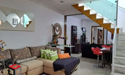 Sobrado à venda 4 quartos 2 suítes 2 vagas camilópolis - santo andré - sp