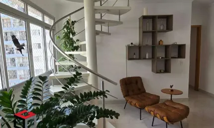Excelente cobertura duplex na liberdade com 144m²!!!
