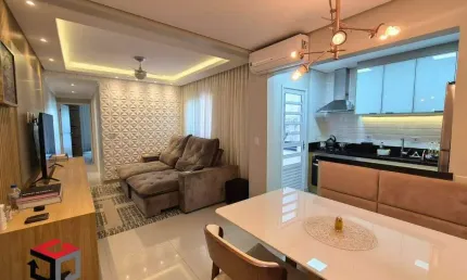 Apartamento à venda 2 quartos 1 suíte 2 vagas jardim bela vista - santo andré - sp