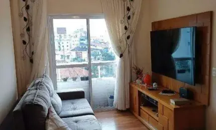Apartamento à venda 3 quartos 1 suíte 2 vagas nova petrópolis - são bernardo do campo - sp