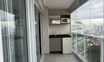 Apartamento com 1 quarto à venda na Rua Doutor Paschoal Imperatriz, 105, Vila Gertrudes, São Paulo