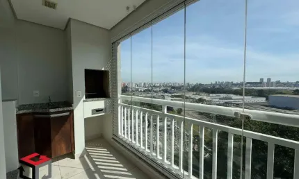 Apartamento com varanda gourmet, com churrasqueira - plaza living