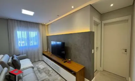 Apartamento à venda 2 quartos 1 suíte 2 vagas anchieta - são bernardo do campo - sp