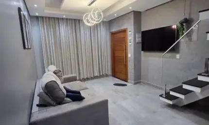 Sobrado à venda 3 quartos 3 suítes 2 vagas marajoara - santo andré - sp