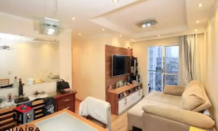 Apartamento à venda 1 quarto 1 vaga erasmo assunção - santo andré - sp