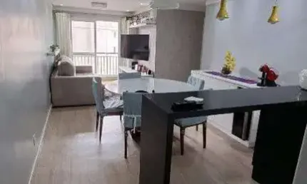 Apartamento à venda 3 quartos 1 suíte 2 vagas vila valparaíso - santo andré - sp