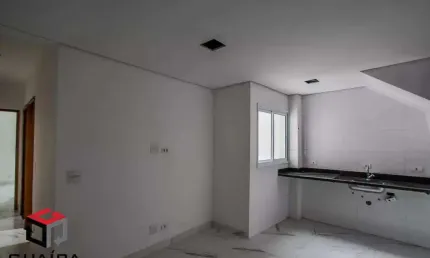 Cobertura à venda 2 quartos 1 suíte 1 vaga jardim utinga - santo andré - sp