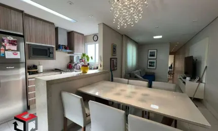 Cobertura à venda 3 quartos 1 suíte 2 vagas vila assunção - santo andré - sp