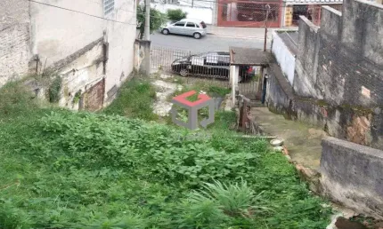 Terreno à venda na Rua Armando Rocha, 586, Vila Palmares, Santo André
