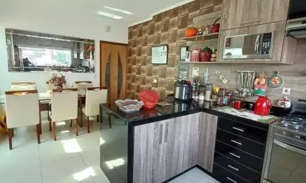 Sobrado 180 m² Localizado No Bairro Stella Santo André - SP