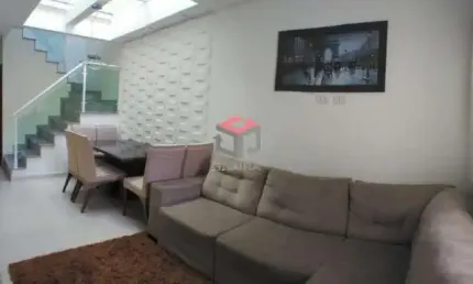 Sobrado 105 m² localizado no bairro marina santo andré - sp