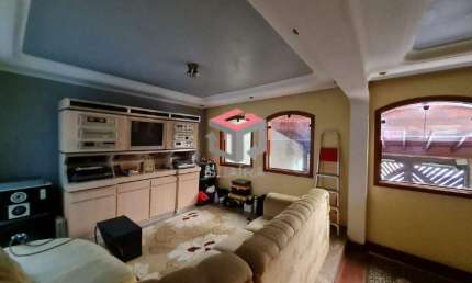 Sobrado 229 m² Localizado No Bairro Novo Oratório Santo André - SP