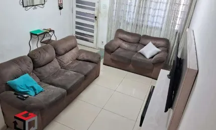 Sobrado à venda 2 quartos 1 vaga campestre - santo andré - sp