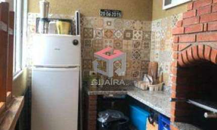 Cobertura com 100m² localizada na Vila Tibiriçá em Santo André - SP.