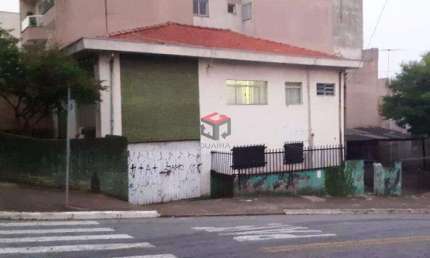 Terreno à venda na Rua Coimbra, 213, Vila Pires, Santo André