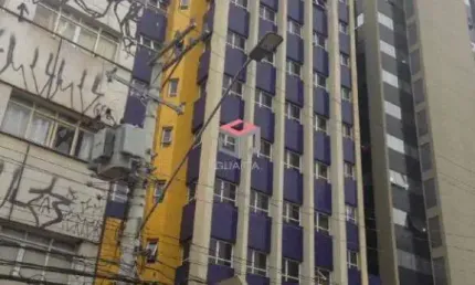 Sala comercial á venda com 1 vaga de garagem no centro de santo andré!