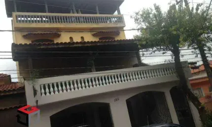 Sobrado 350 m² Localizado No Bairro Novo Oratório Santo André - SP
