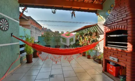 Casa a venda com 167 m² localizada no Jardim do Estádio em Santo André/SP.