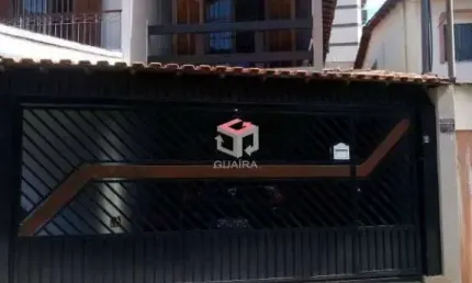 Sobrado com 170m² localizado no Bairro Valparaiso em Santo André- SP. (Aceita permuta)