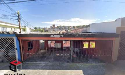 Terreno à venda na Rua Quatá, 178, Vila Palmares, Santo André